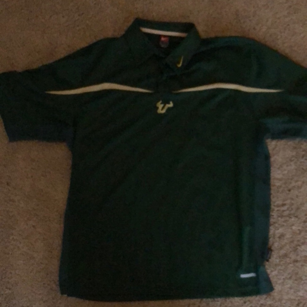 Large USF Nike Dri Fit Polo